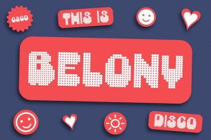 Belony Disco Font Download