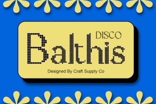 Balthis Disco Font Download