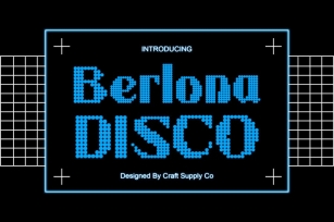 Berlona Disco Font Download
