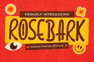 Rosebark Display Font Download