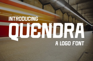 Quendra - Sport Font Font Download