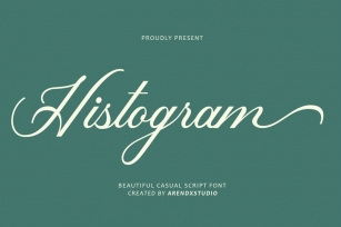 Histogram Script Font Font Download