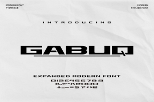 Gabuq Font Font Download