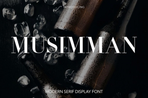 Musimman Serif Font Font Download