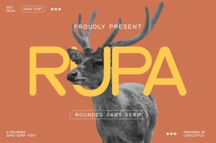 Rupa Sans Serif Rounded Font Font Download