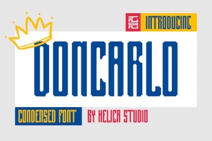 Doncarlo Condensed Font Font Download