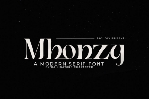 Mhonzy Font Download