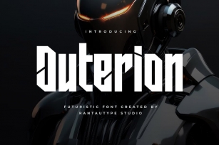 Outerion Futuristic Font Font Download