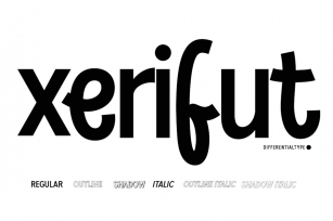 Xerifut - Sans Display Font Font Download