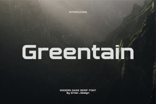 Greentain Font Font Download