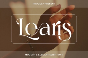 Learis Serif Font Font Download