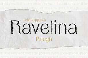 Ravelina Rough Font Download