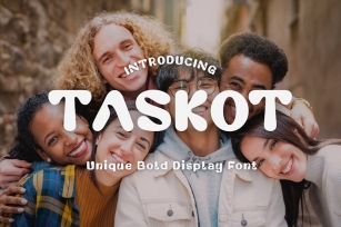 Taskot | Unique Bold Display Font Font Download