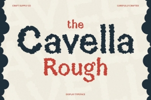 Cavella Rough Font Download