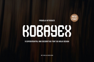 Kobayex -  Decorative Font Font Download
