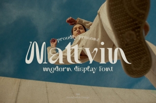 Mattvin Display Font Font Download