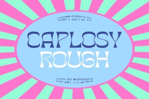 Caplosy Rough Font Download