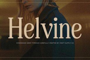 Helvine – Condensed Serif Font Download
