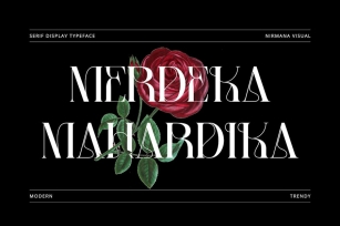 Merdeka Mahardika - Logo Font Font Download