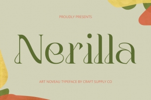 Nerilla – Art Nouveau Font Font Download