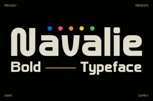 Navalie – Bold Sans Serif Font Download