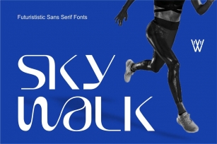 Sky Walk | Elegant Futurisitic Font Font Download