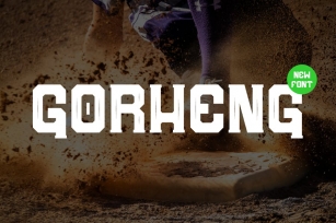Gorheng Sport Font Font Download