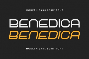 Benedica Modern Sans Font Download