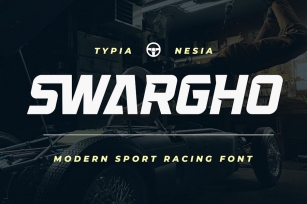 Swargho - Modern Sport Racing Font Font Download