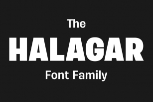 Halagar Font Download