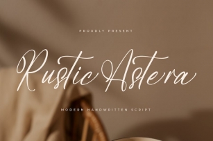 Rustic Astera Modern Handwritten Script Font Download