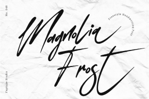 Magnolia Frost Font Download