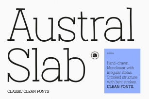 Austral Slab Font Download