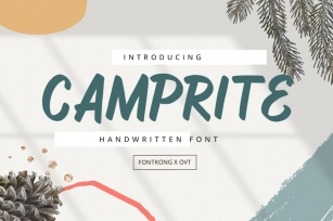 Camprite - Handwritten Font Font Download