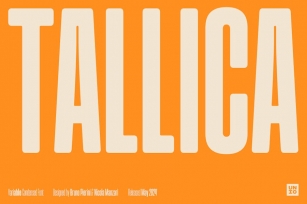 Tallica - Variable Typeface Font Download