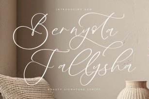 Bernyota Fallysha Signature Script Font Download