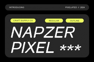 Napzer Pixel Font Download