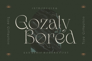 Gozaly Bored Font Download