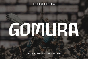 Gomura - Display Font Font Download