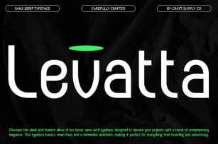 Levatta – Contemporary Sans Font Download
