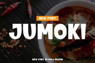 Jumoki Food and Logo Font Font Download