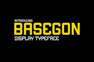 Basegon Sans Serif Display Font Font Download