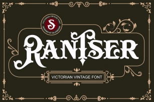 Rantser - Victorian Vintage Font Font Download