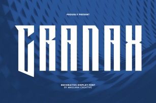 Cranax Decorative Display Font Font Download