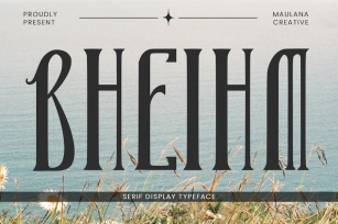 Bheihm Decorative Display Font Font Download