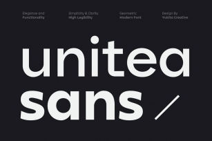 Unitea Sans Serif Family Font Download
