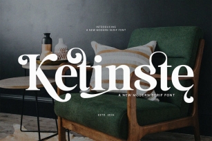 Ketinste - Elegant Serif Font Font Download