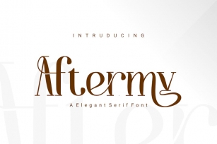 Aftermy Font Font Download