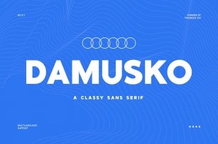 Damusko - Classy Sans Serif Font Download