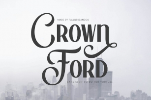 Crown Ford - Thumbnails Font Font Download